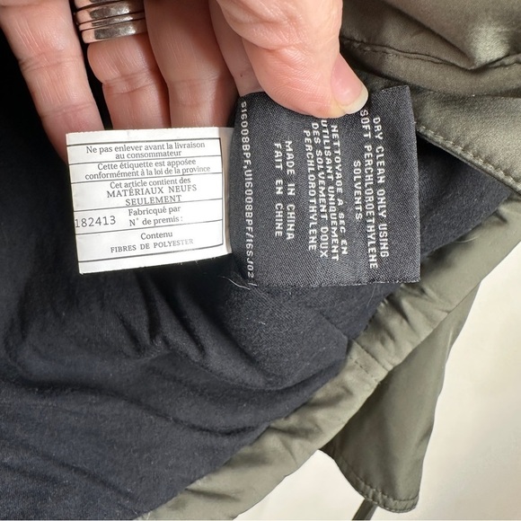 S13 New York Field Parka Jacket in Olive Green XS - Picture 6 of 10